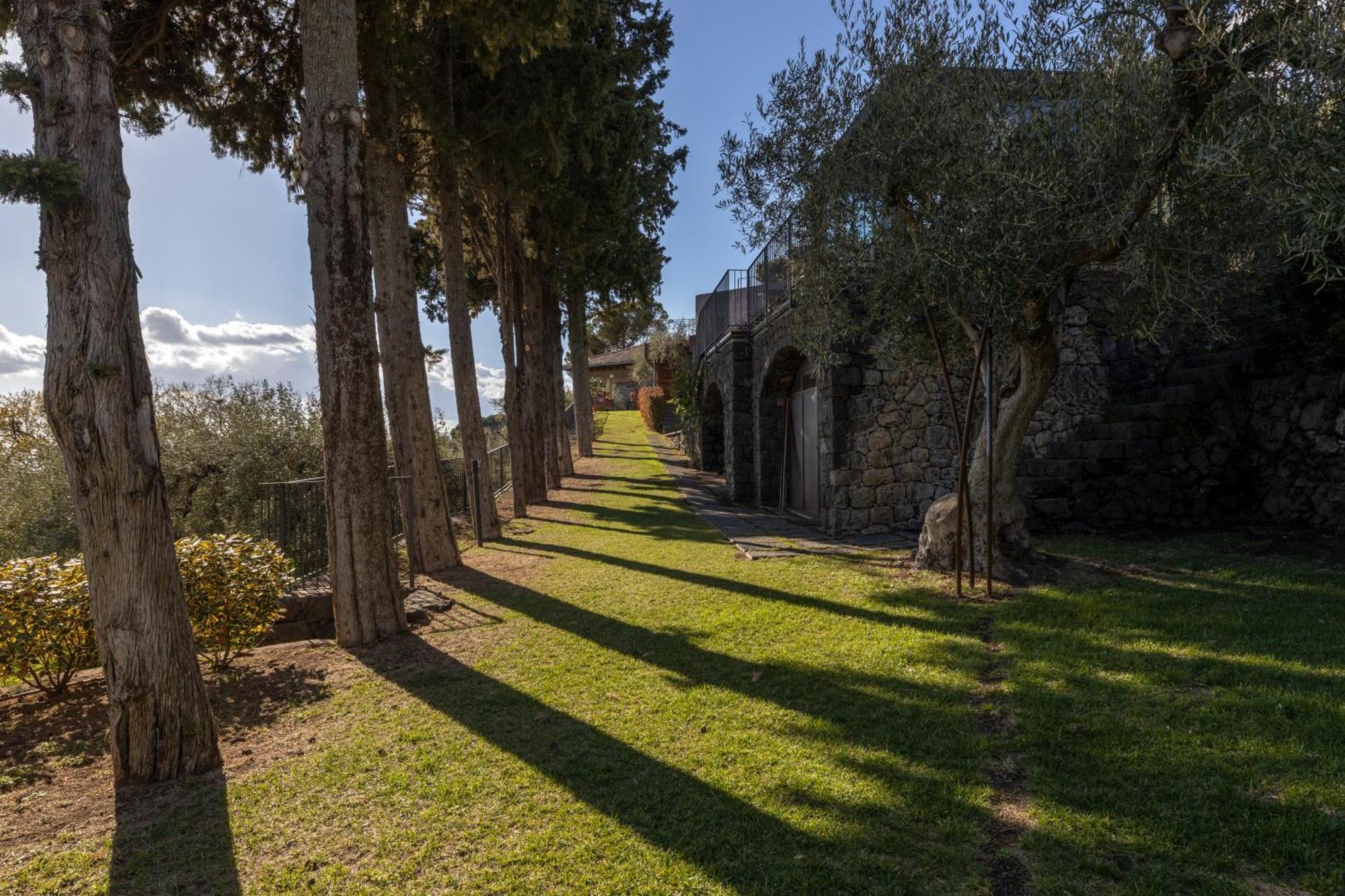 Scialaj Villa Di Lusso Sull'Etna Con Piscina E Vista Mare Ragalna Exteriör bild