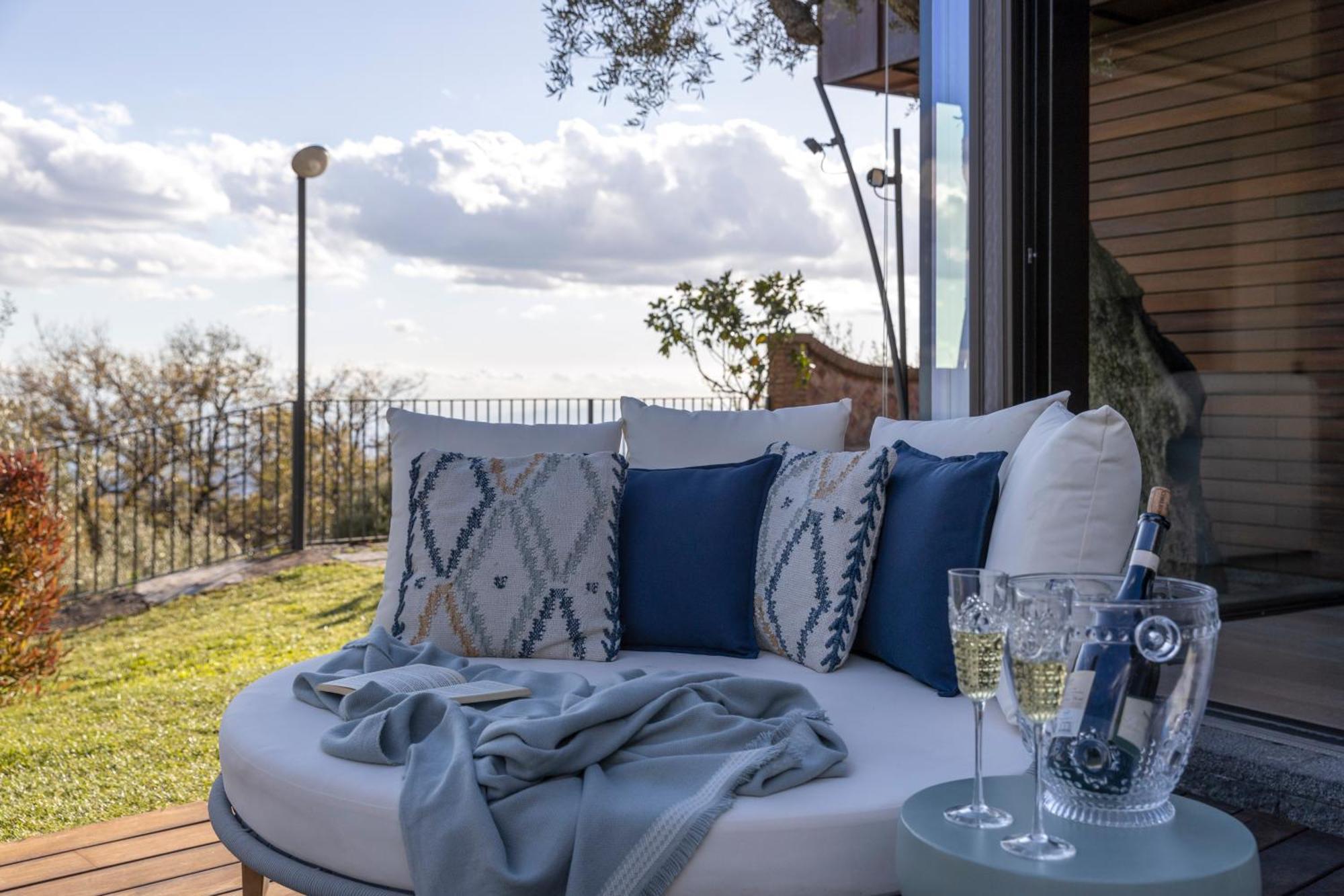 Scialaj Villa Di Lusso Sull'Etna Con Piscina E Vista Mare Ragalna Exteriör bild