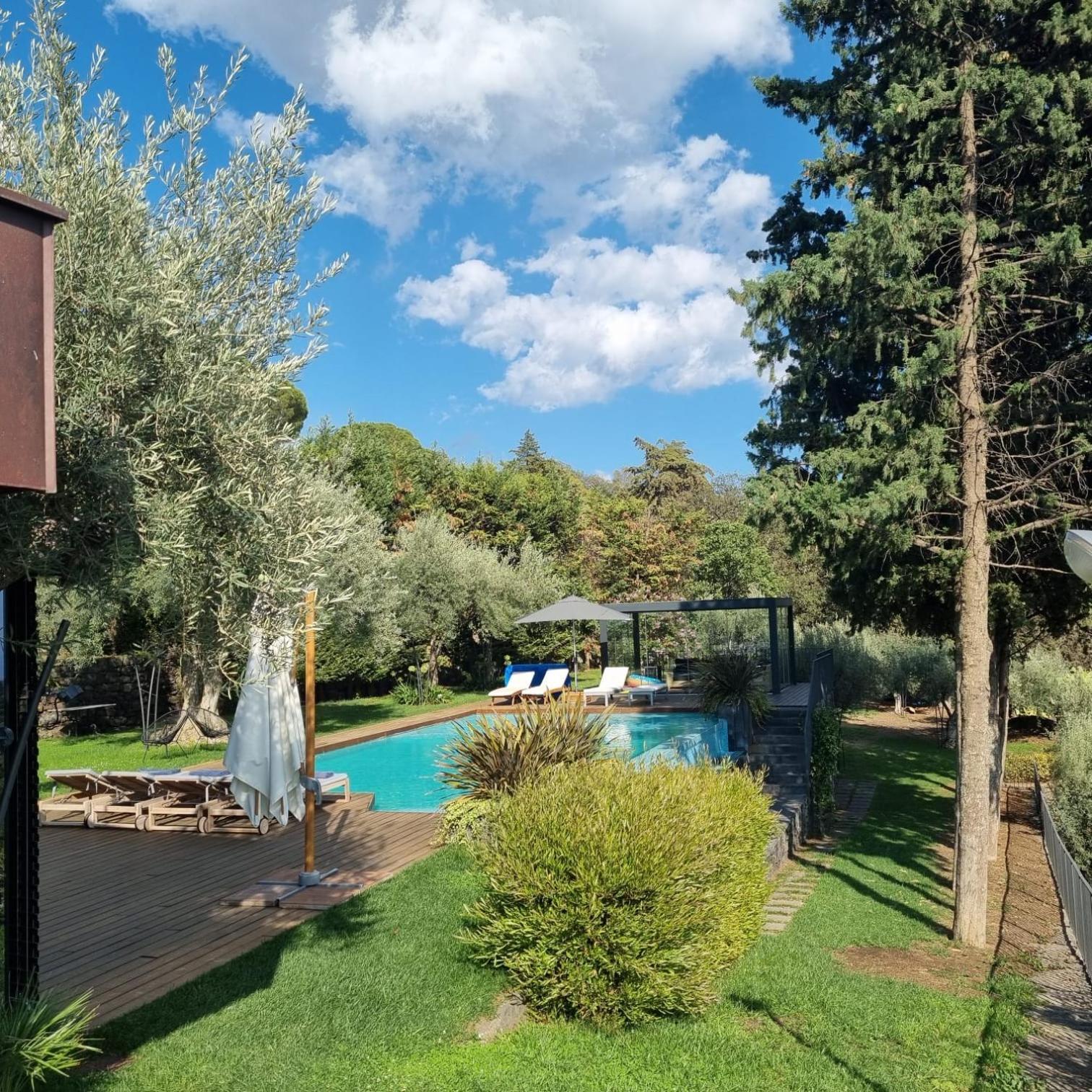 Scialaj Villa Di Lusso Sull'Etna Con Piscina E Vista Mare Ragalna Exteriör bild