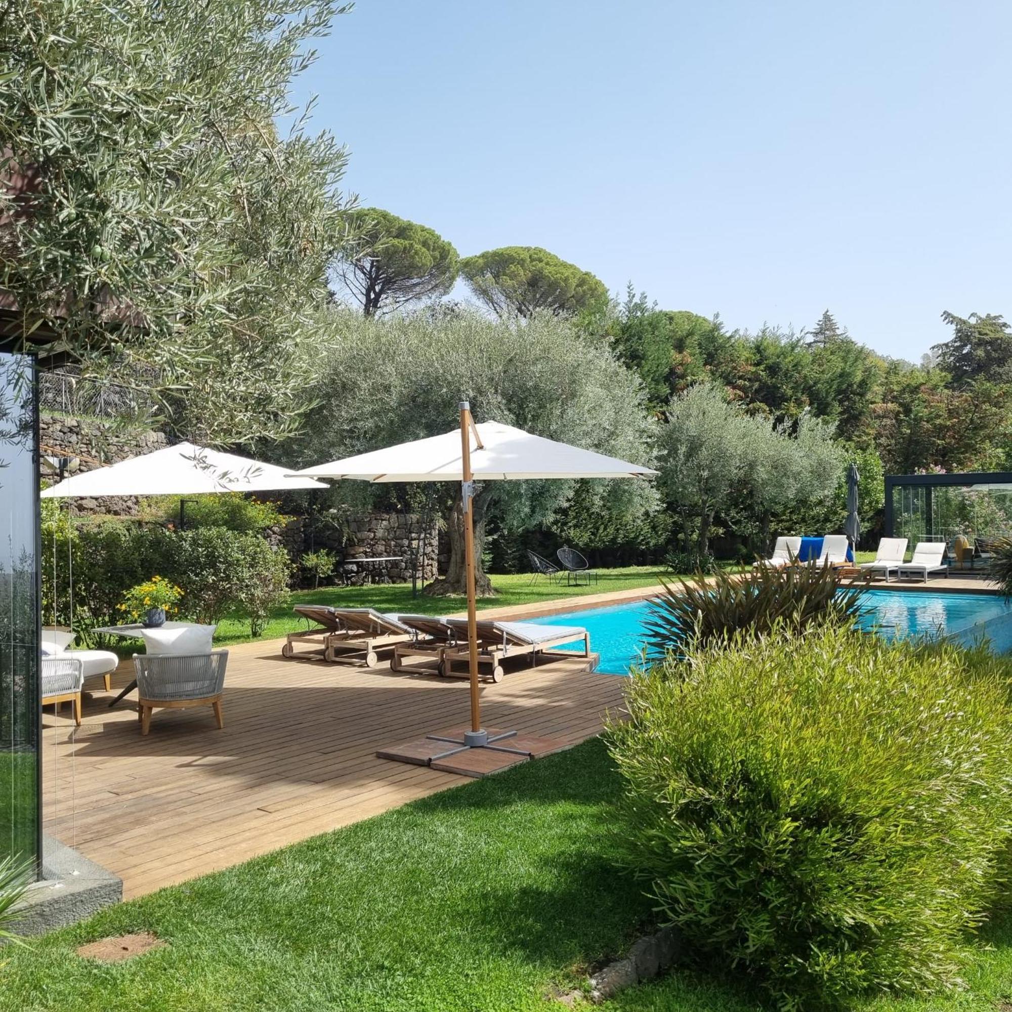 Scialaj Villa Di Lusso Sull'Etna Con Piscina E Vista Mare Ragalna Exteriör bild
