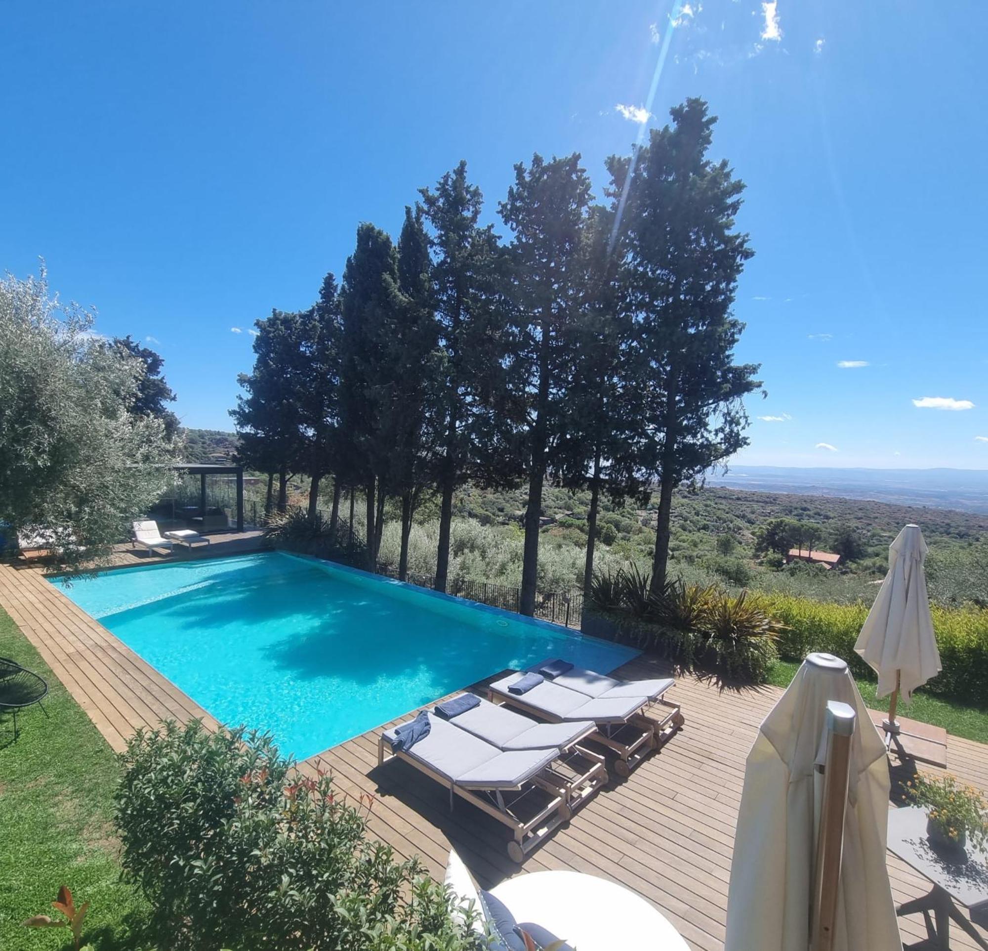 Scialaj Villa Di Lusso Sull'Etna Con Piscina E Vista Mare Ragalna Exteriör bild